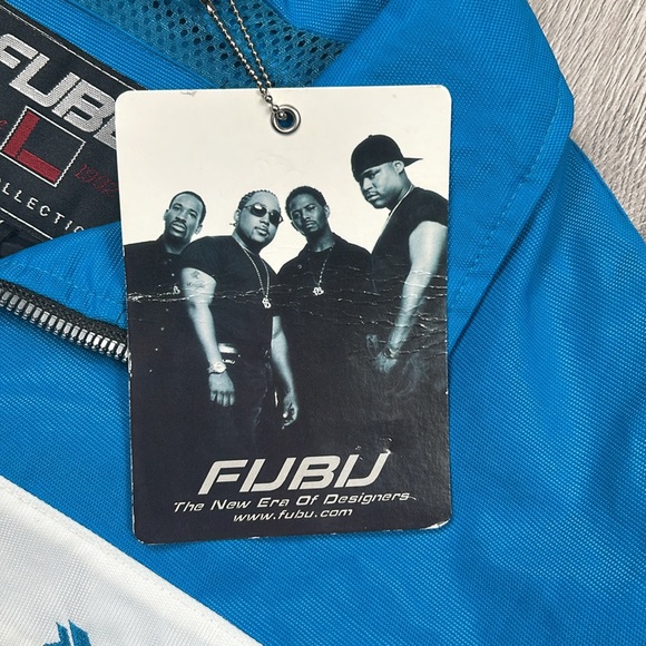 Vintage FUBU The Collection Windbreaker Jacket N.W.T. - Picture 8 of 15